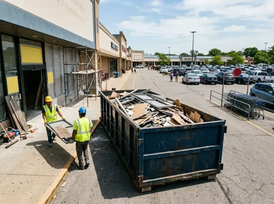retail-store-renovation-debris-003 — frequently asked questions, Roll-off Dumpster Rentals in The Crossings, FL